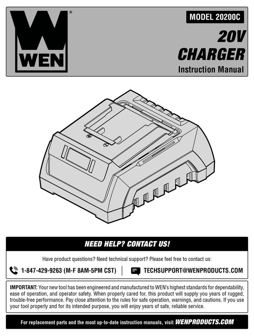 Wen 20200C instruction manual