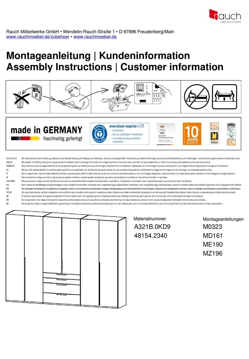 Rauch MD161 Assembly instructions
