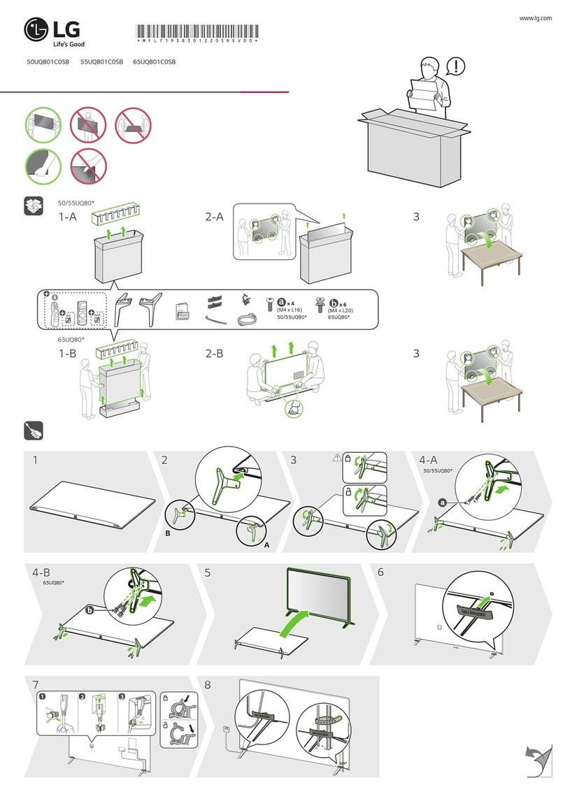 LG 50UQ801C0SB User manual