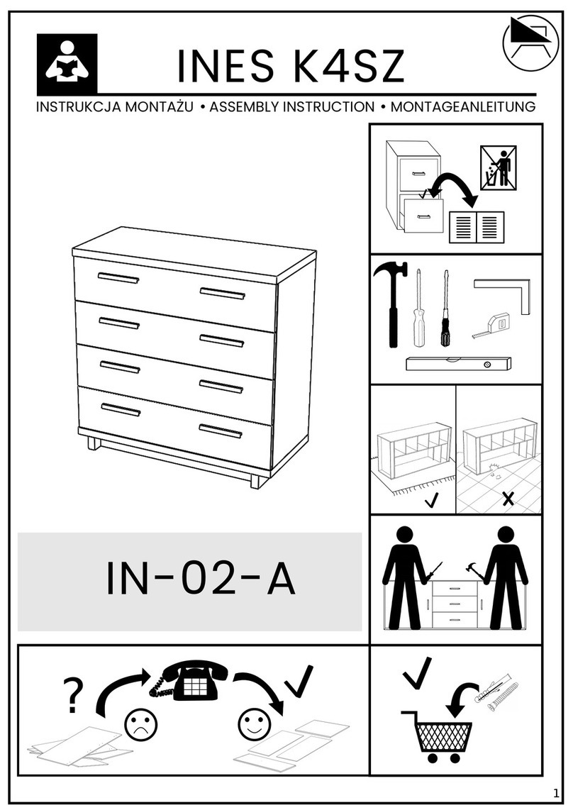 Arthauss Furniture INES K4SZ User manual