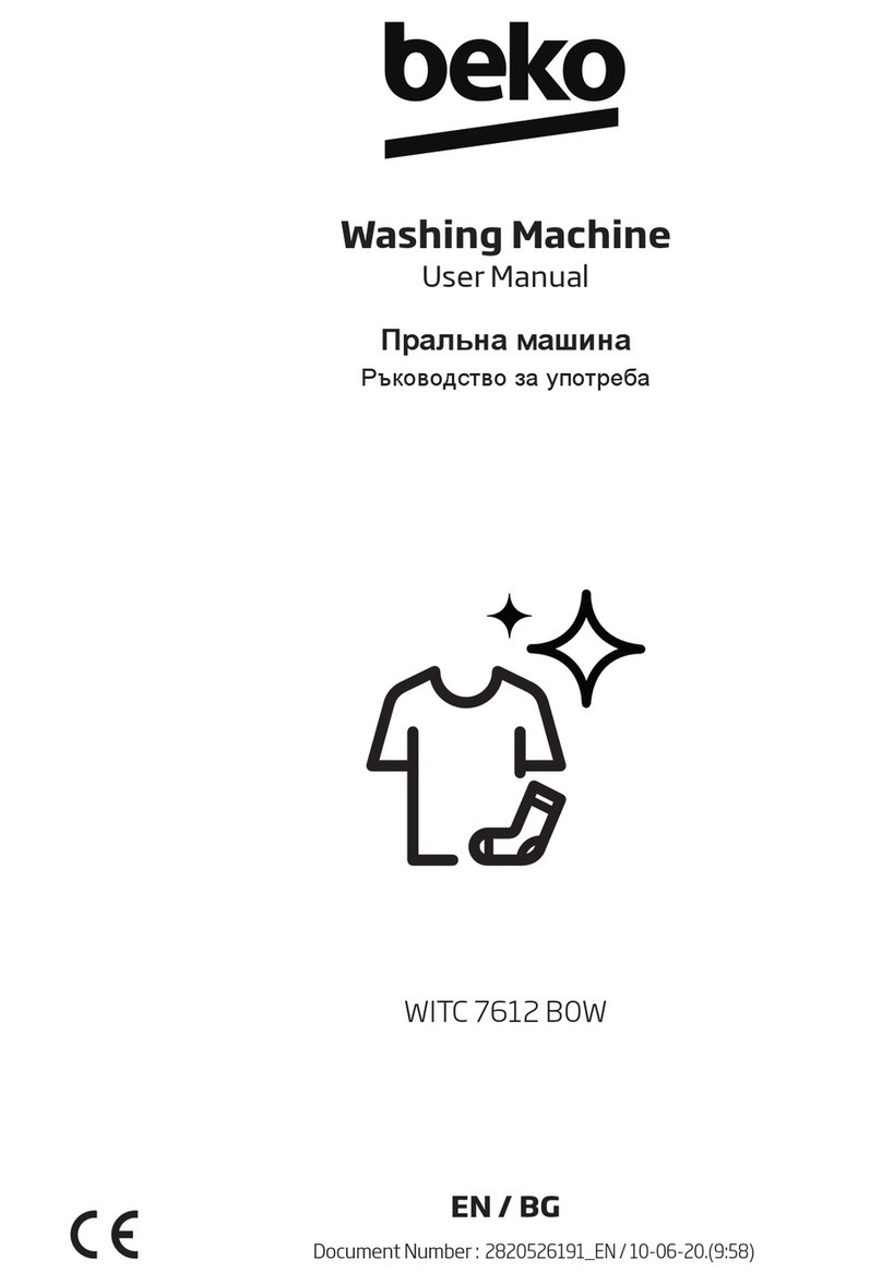 Beko WITC 7612 B0W user manual