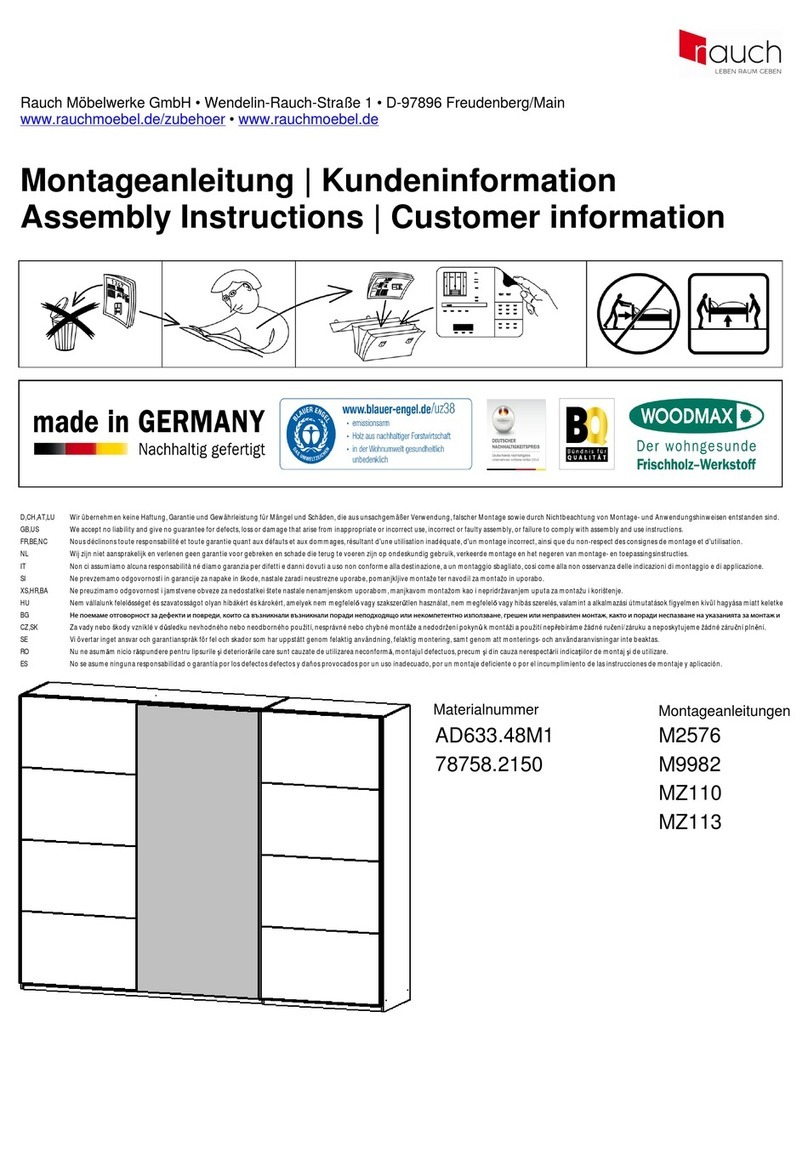 Rauch M9982 User manual