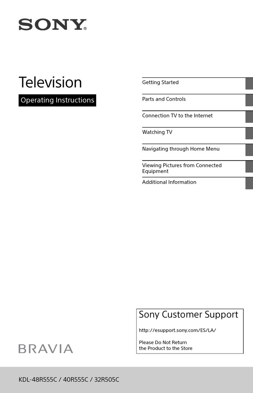 Sony KDL-48R555C User manual