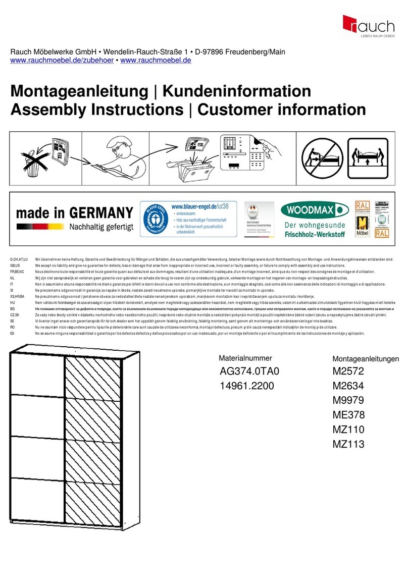 Rauch M2572 User manual