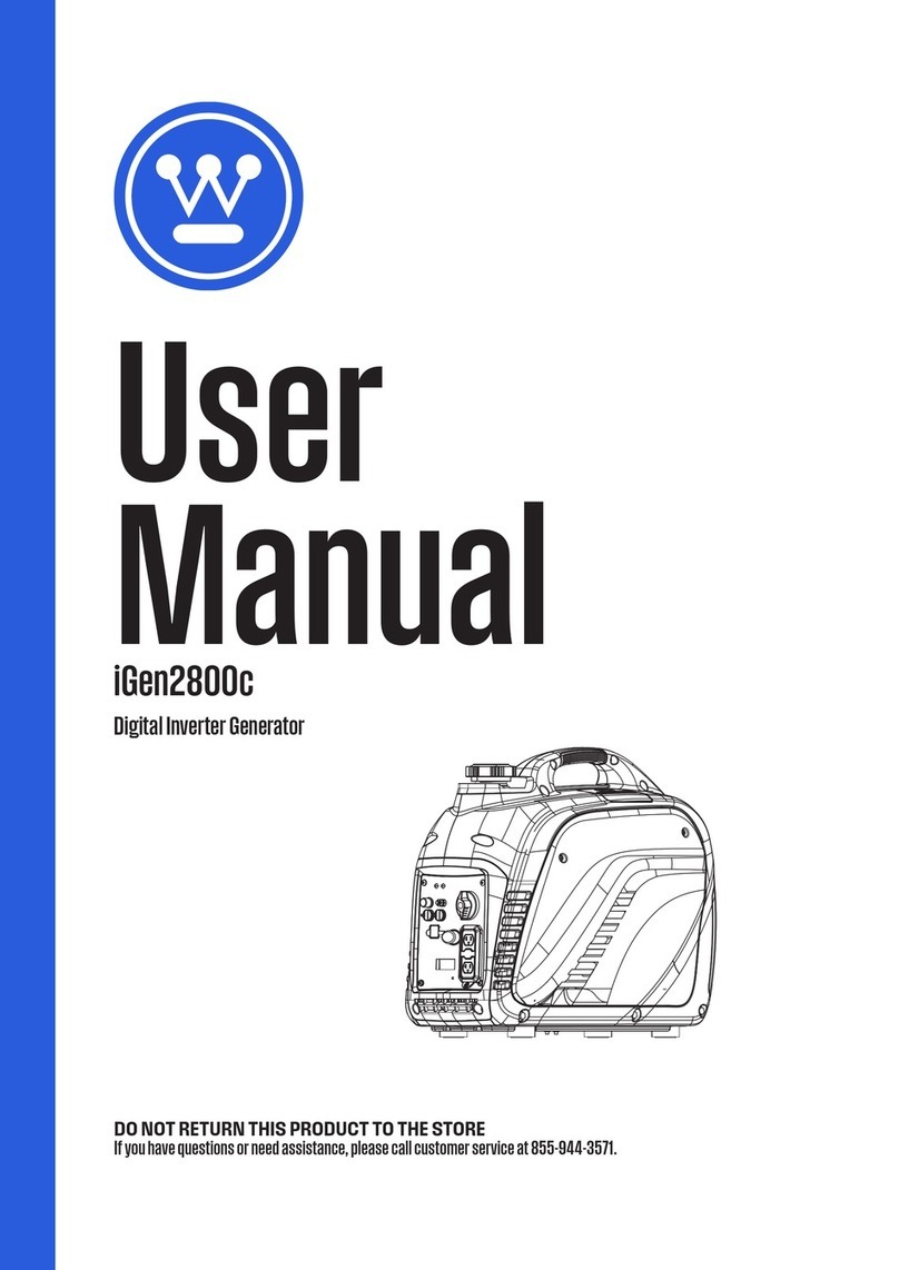 Westinghouse iGen2800c user manual