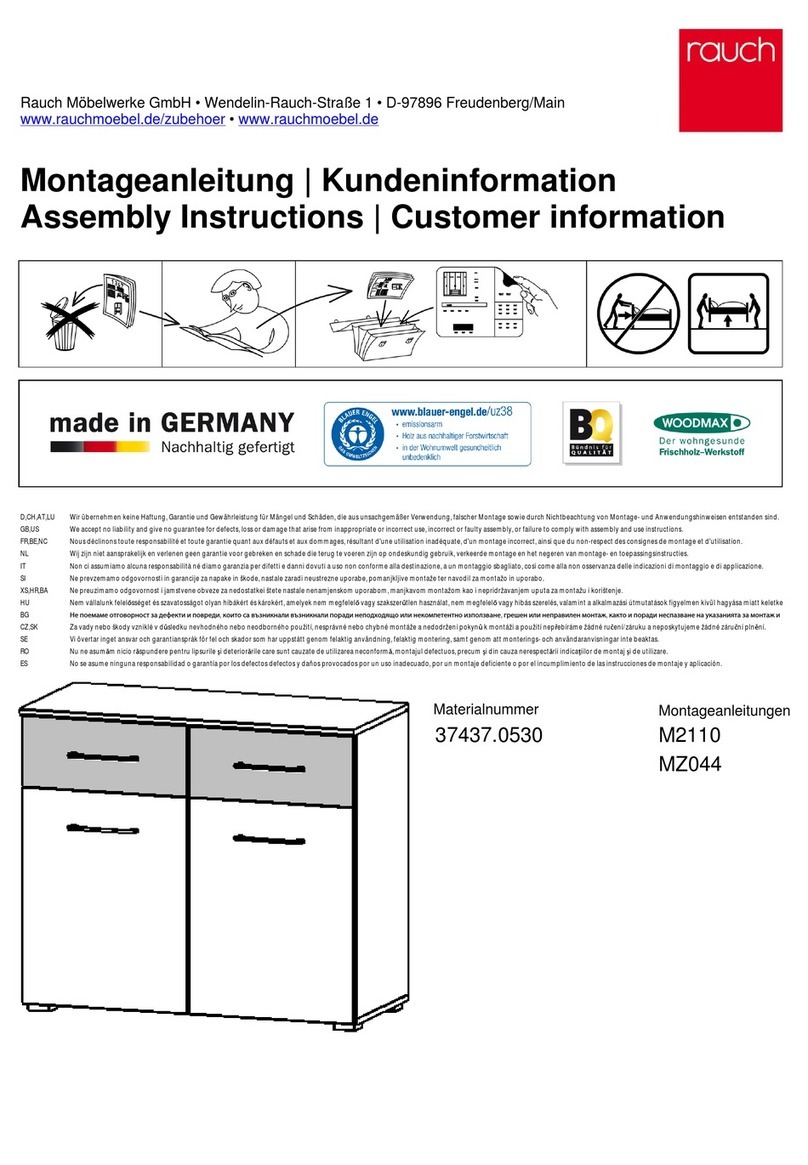 Rauch M2110 User manual
