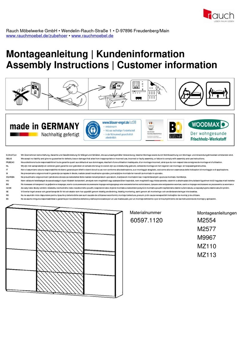 Rauch M2554 User manual