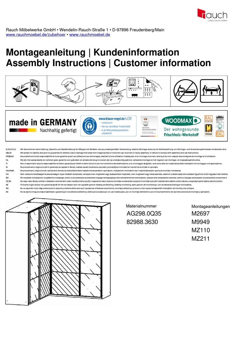 Rauch M2697 Assembly instructions