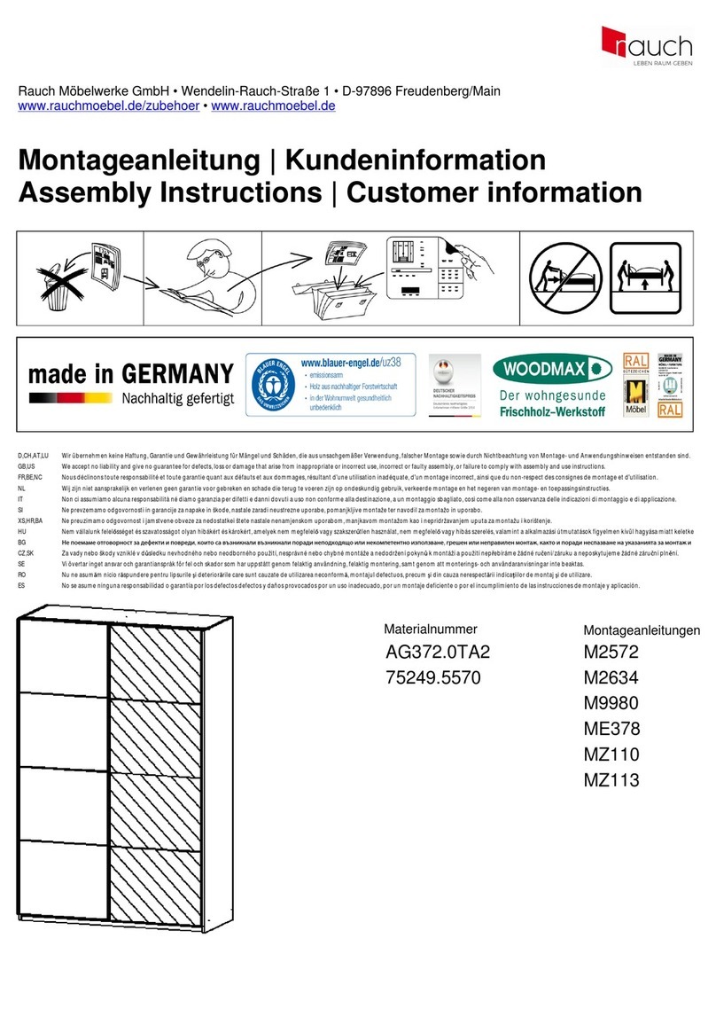 Rauch M2572 User manual