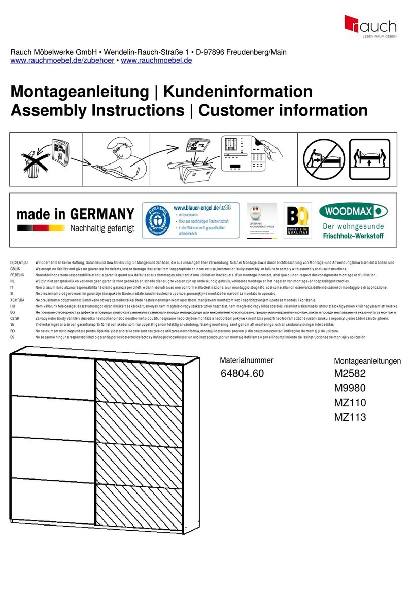 Rauch M2582 User manual