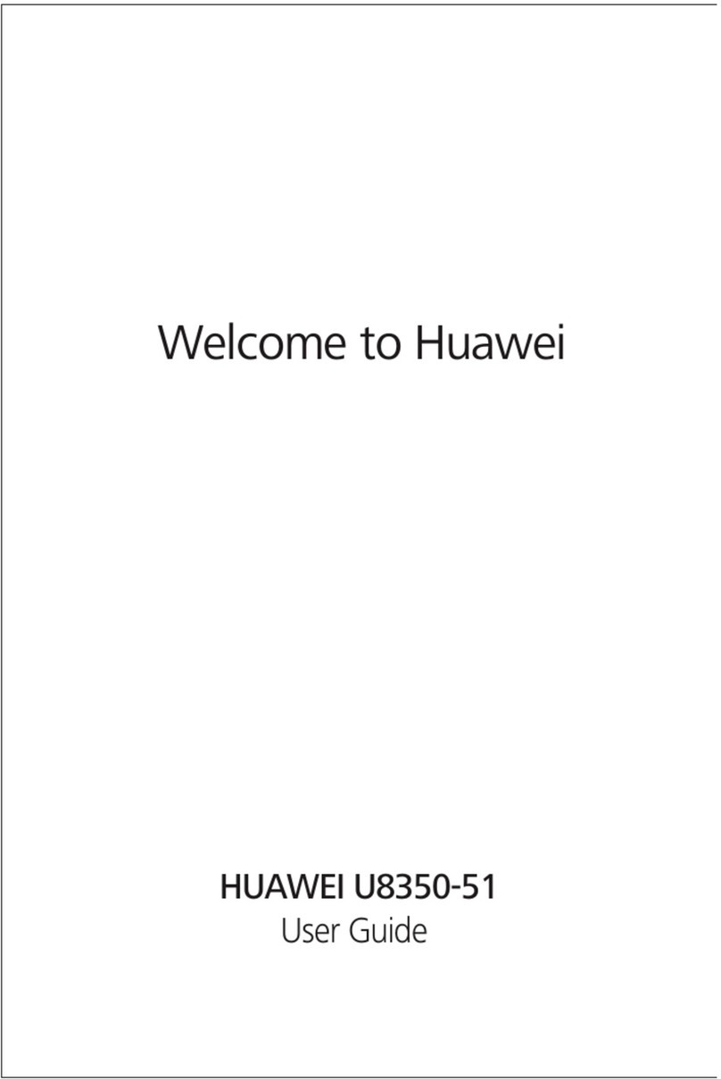 Huawei U8350-51 User manual Huawei U8350-51 User manual