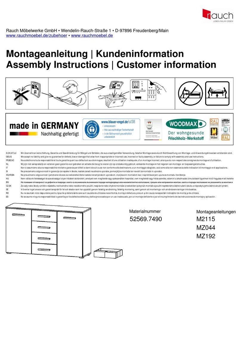 Rauch MZ192 User manual