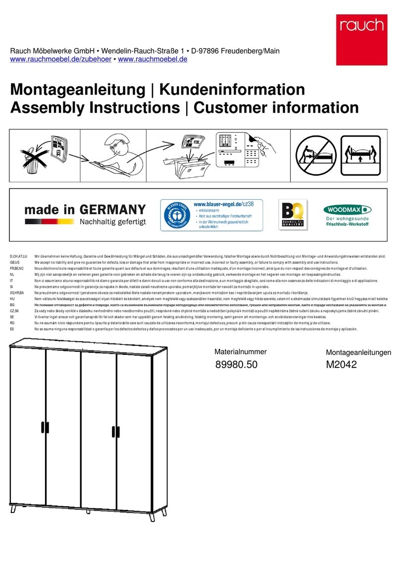 Rauch M2042 User manual