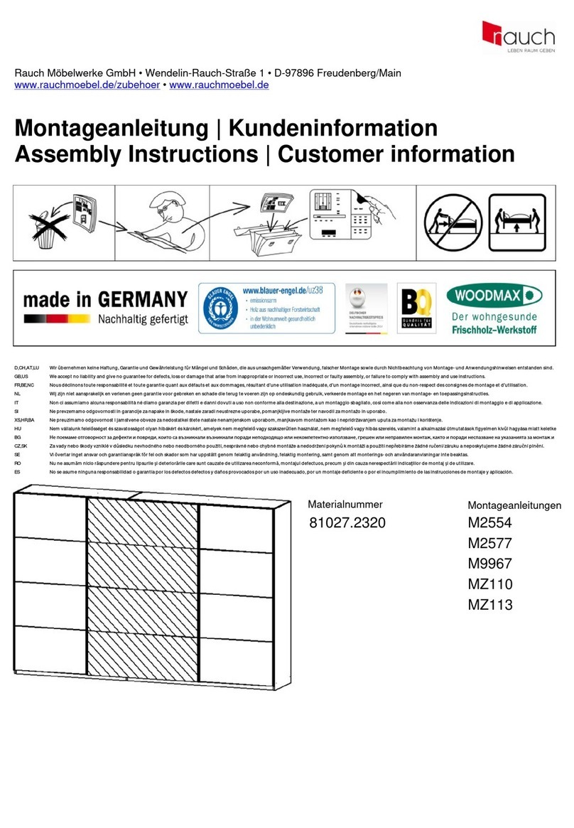 Rauch M2554 User manual