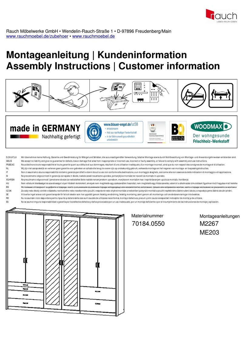 Rauch M2267 Assembly instructions