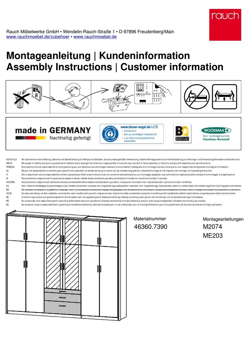 Rauch M2074 Assembly instructions