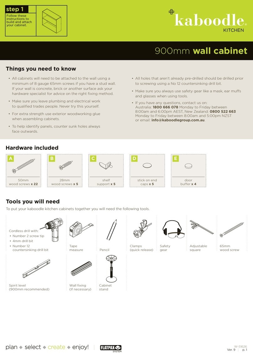 Kaboodle W-51626 User manual Kaboodle W-51626 User manual