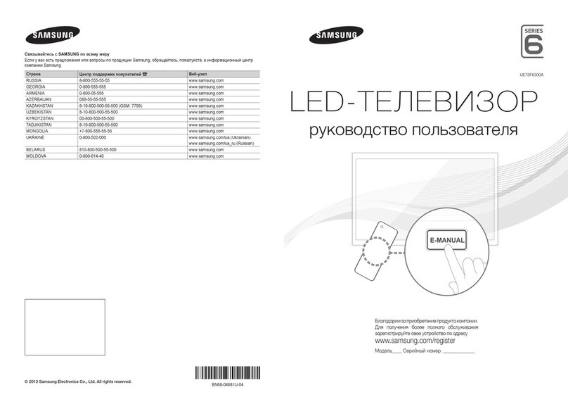 Samsung UE75F6300A User manual