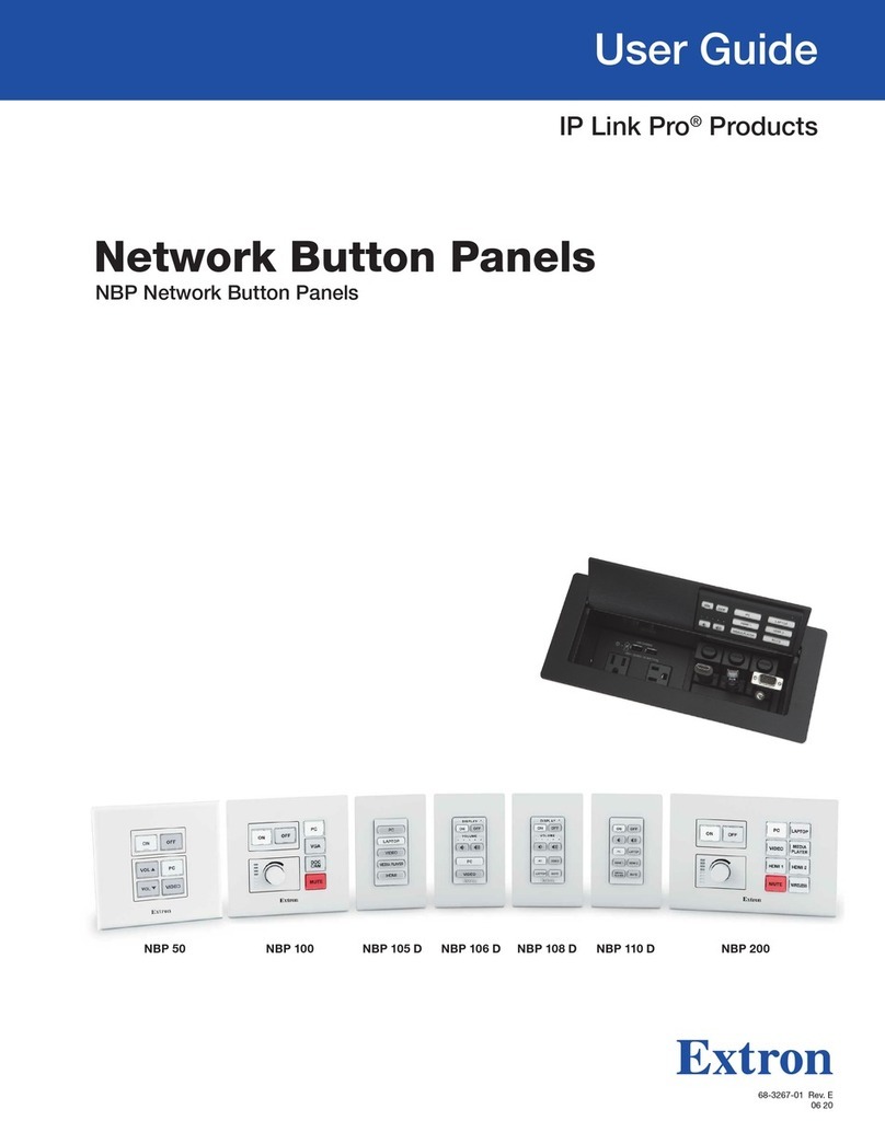 Extron electronics IP Link Pro NBP 50 User manual