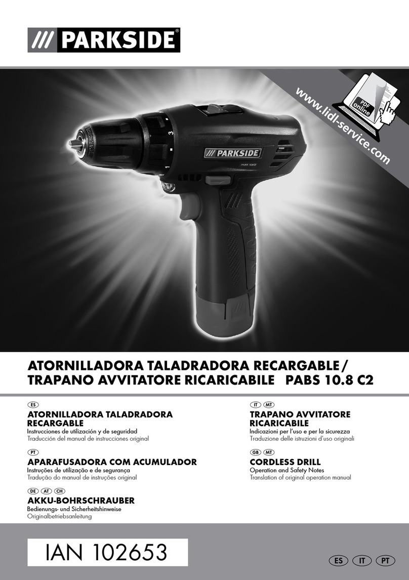 Parkside 102653 Owner's manual