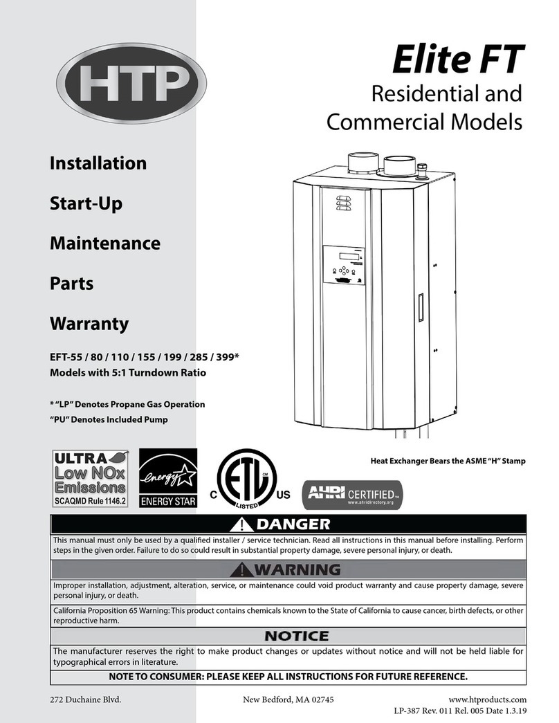 HTP Elite FT Series Installation manual