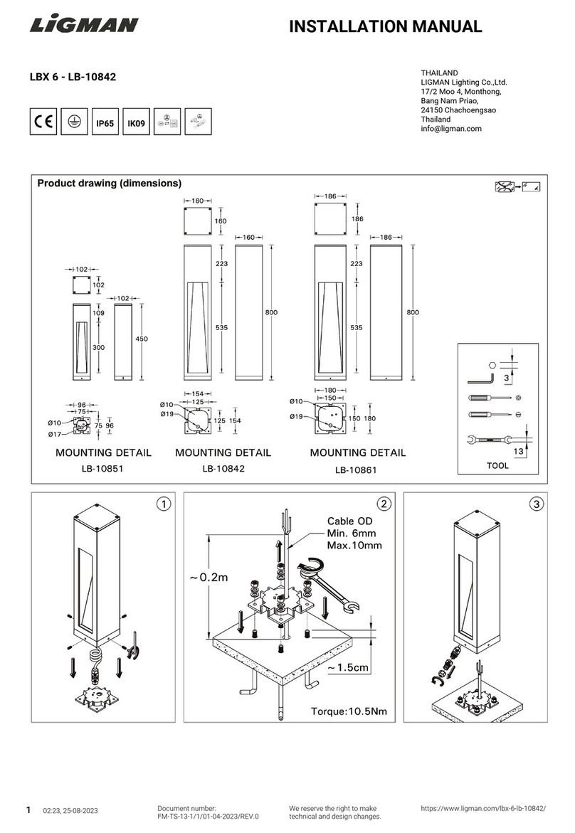 LIGMAN LBX 6 instruction manual LIGMAN LBX 6 instruction manual