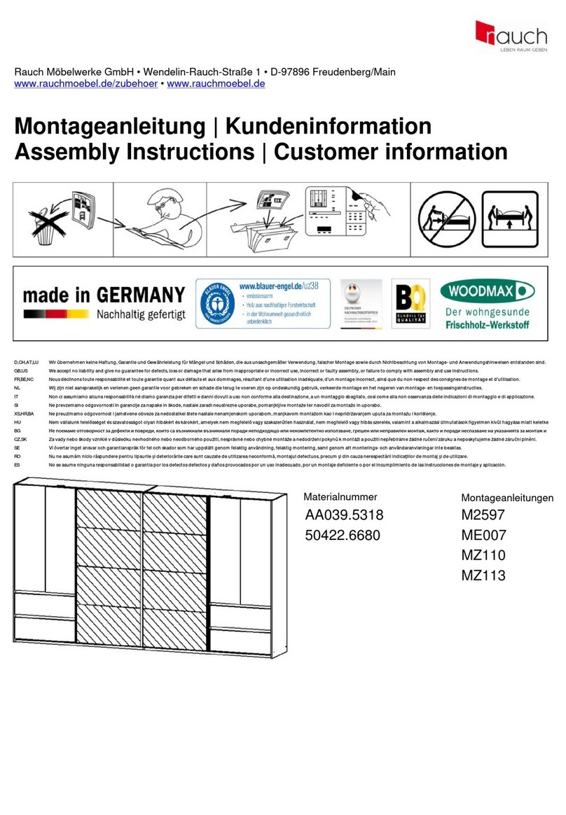 Rauch M2597 User manual