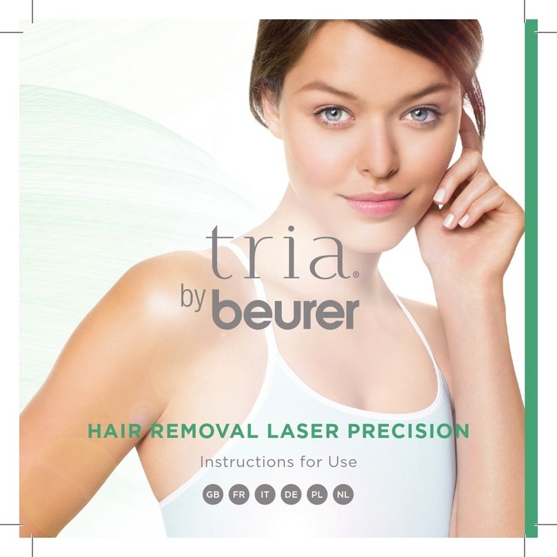 Beurer tria LAS50 Instructions for use