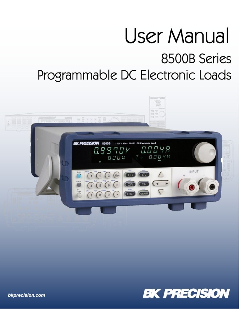 B+K precision BK8510B user manual