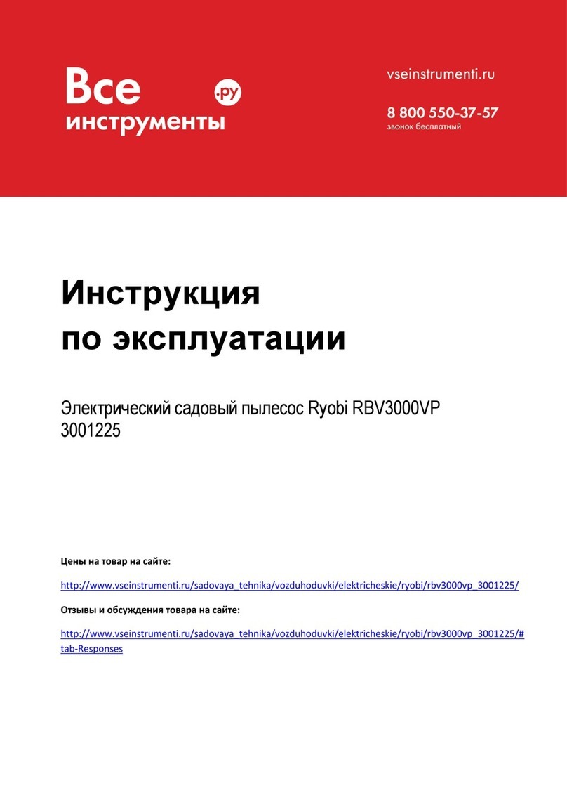 Ryobi POWERMULCHING 3001225 User manual