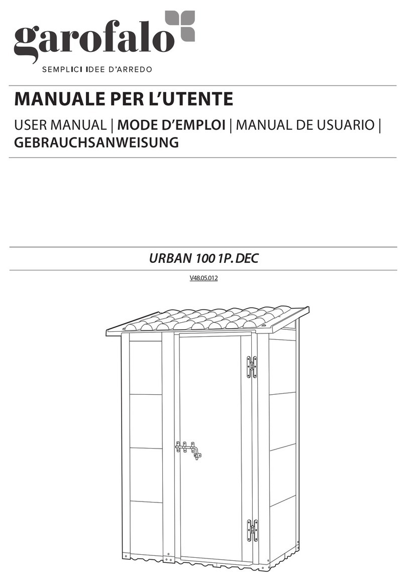 garofalo URBAN 100 1P. DEC user manual