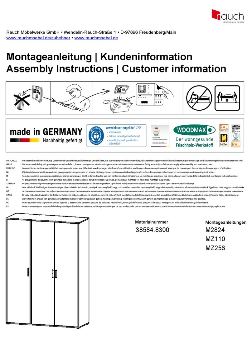Rauch M2824 Assembly instructions