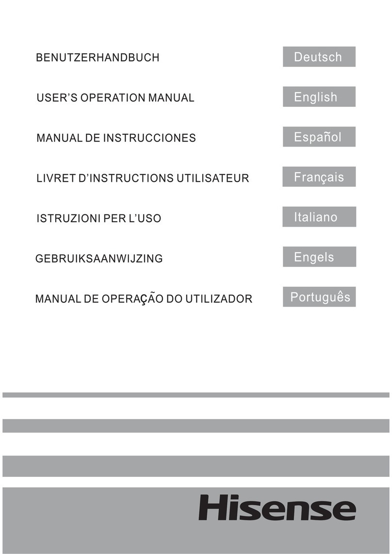 Hisense MQ79394FFS Mounting instructions