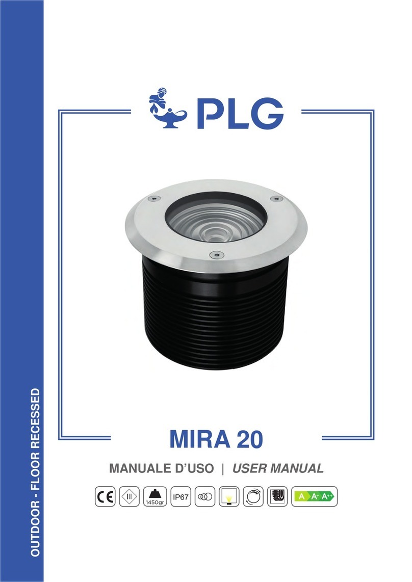 PLG MIRA 20 User manual
