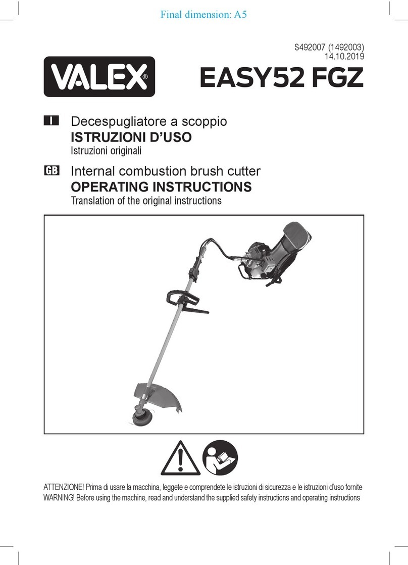 Valex EASY52 FGZ operating instructions
