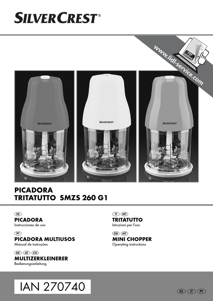 Silvercrest 270740 operating instructions