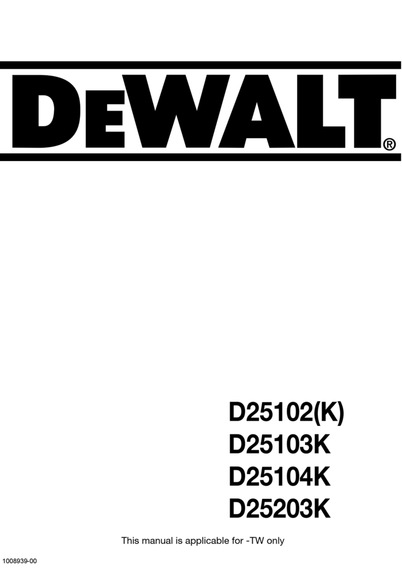 DeWalt D25103K manual