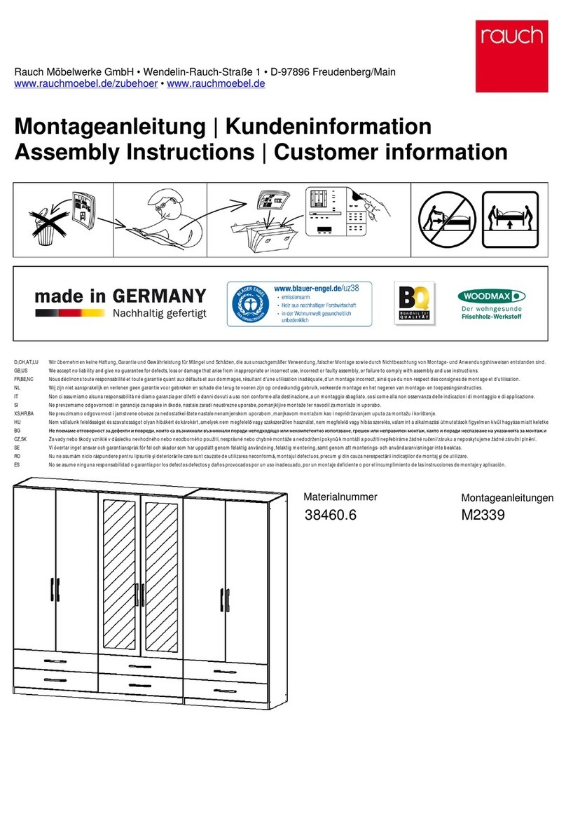 Rauch M2339 Assembly instructions