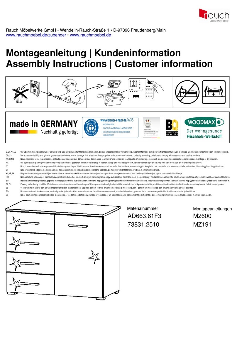 Rauch M2600 User manual