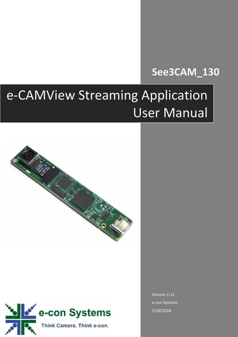 e-con Systems See3CAM 130 User manual