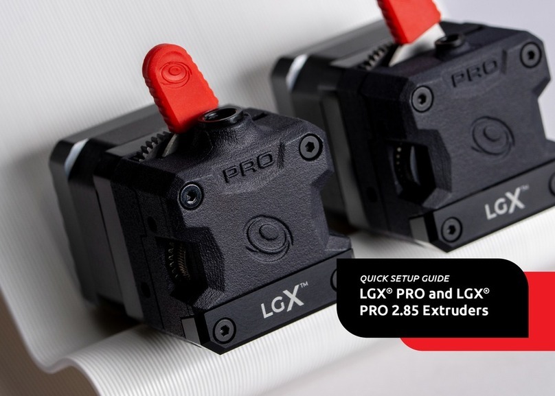 Bondtech LGX PRO Quick setup guide