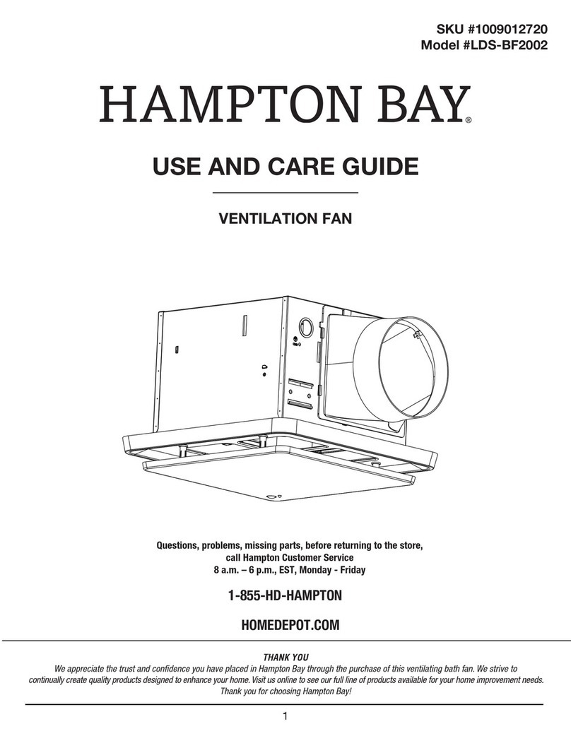 HAMPTON BAY LDS-BF2002 User manual