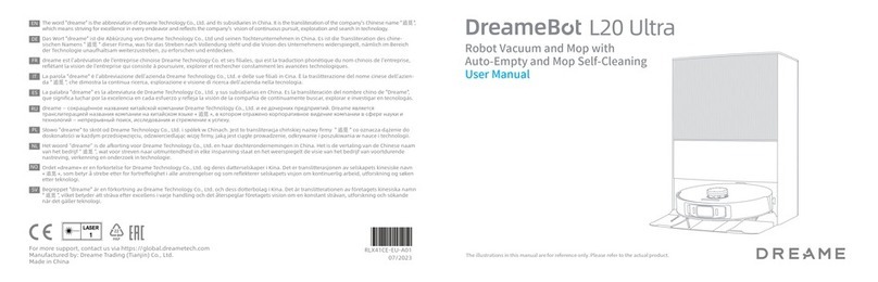 Dreame DreameBot L20 Ultra User manual