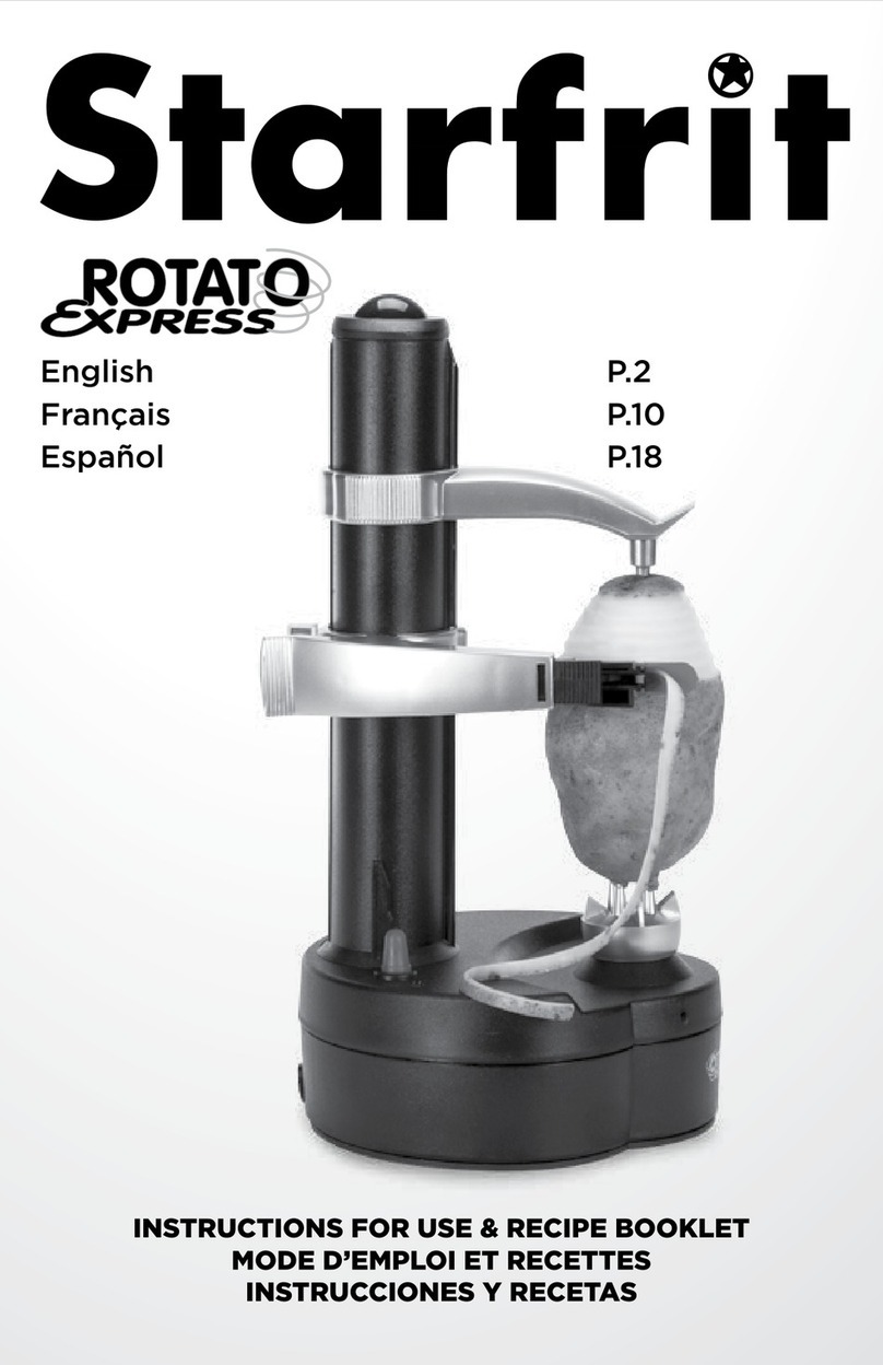 STARFRIT ROTATO EXPRESS Quick guide STARFRIT ROTATO EXPRESS Quick guide