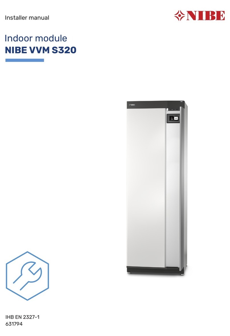 Nibe VVM S320 User guide