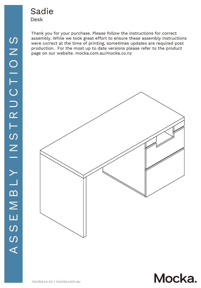 Mocka Sadie User manual