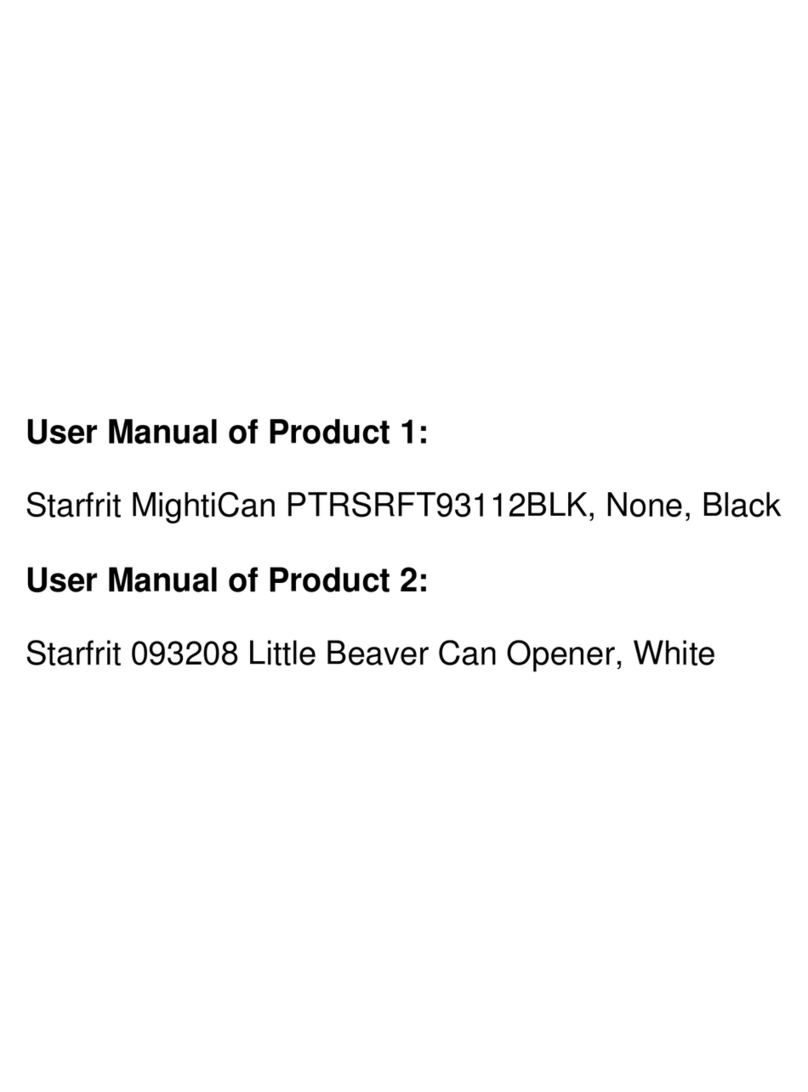 STARFRIT MightiCan PTRSRFT93112BLK quick start guide