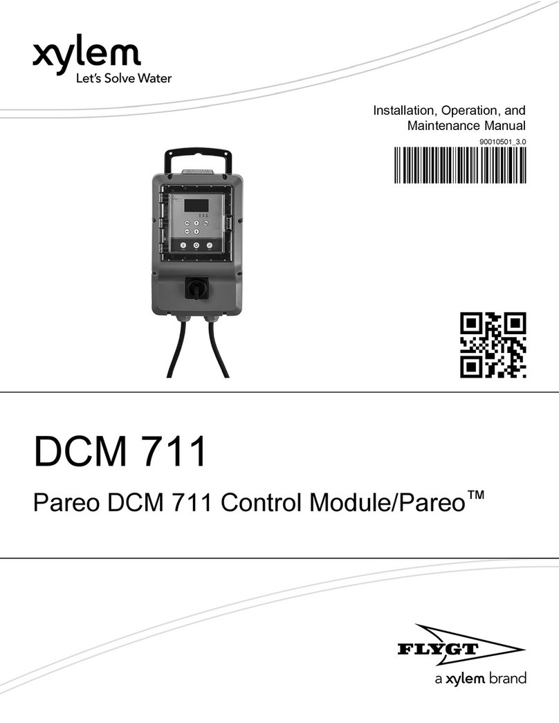 Xylem FLYGT Pareo DCM 711 User manual