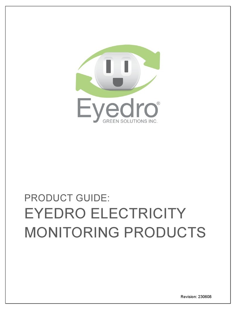 Eyedro E5B-EW-E3 Product guide