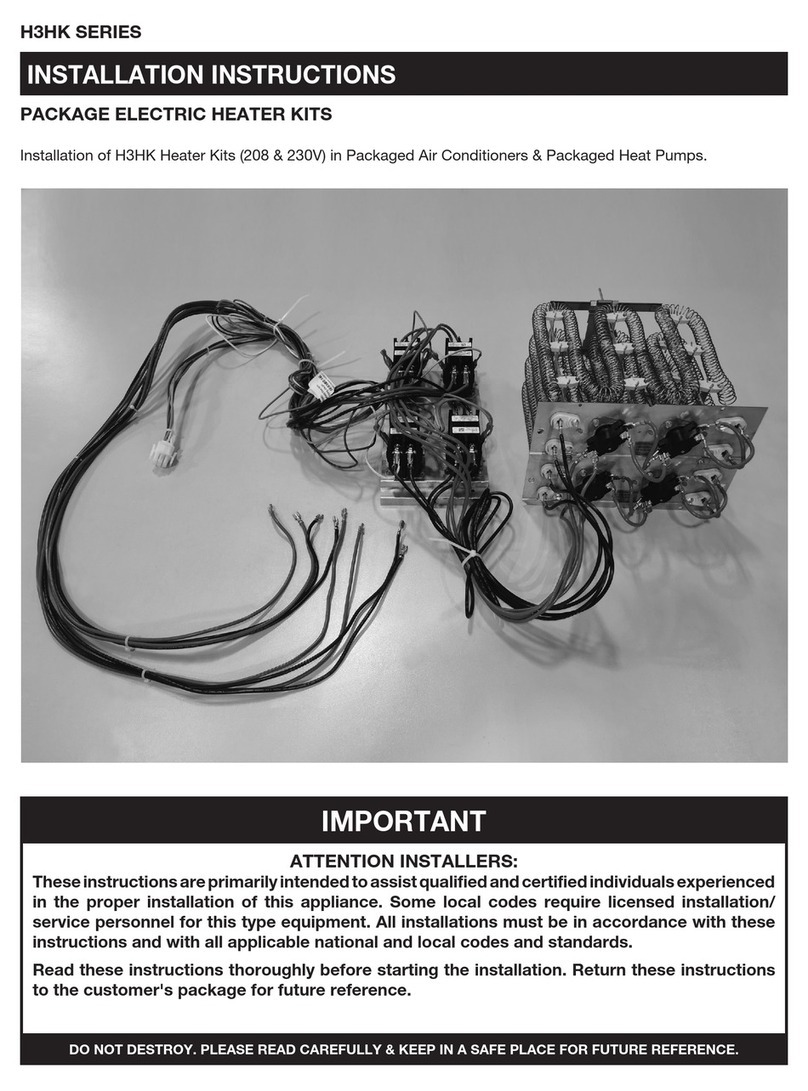 Nortek H3HK Series installation instructions